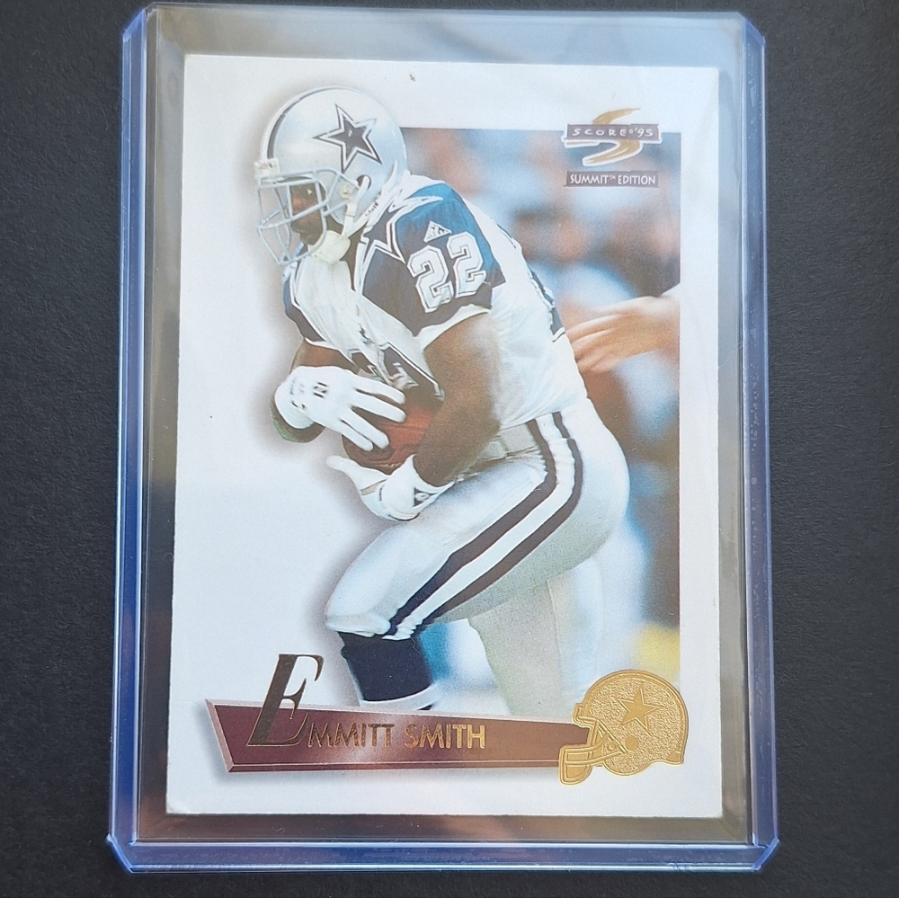 1995 Score Summit Edition Emmitt Smith Football Trading Card Dallas Cowboys